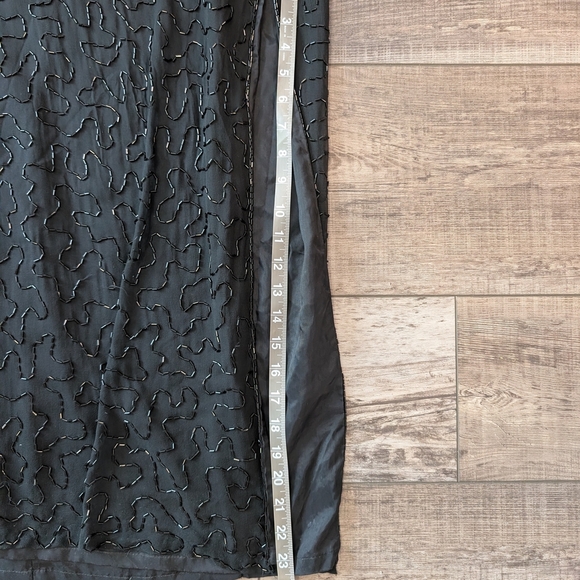 Vintage Jas Jas Black Beaded Gown - Picture 15 of 16